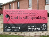 Don't place a period where God wants a comma!